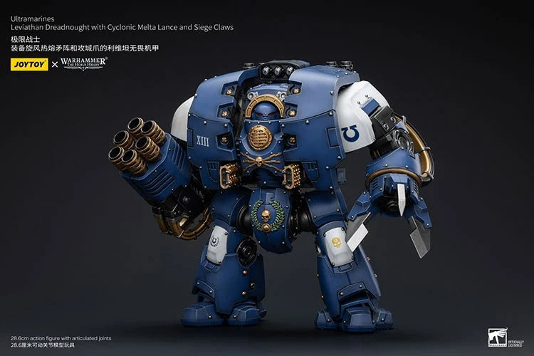 Warhammer: The Horus Heresy - Ultramarines - Leviathan Dreadnought with Cyclonic Melta Lance and Siege Claws