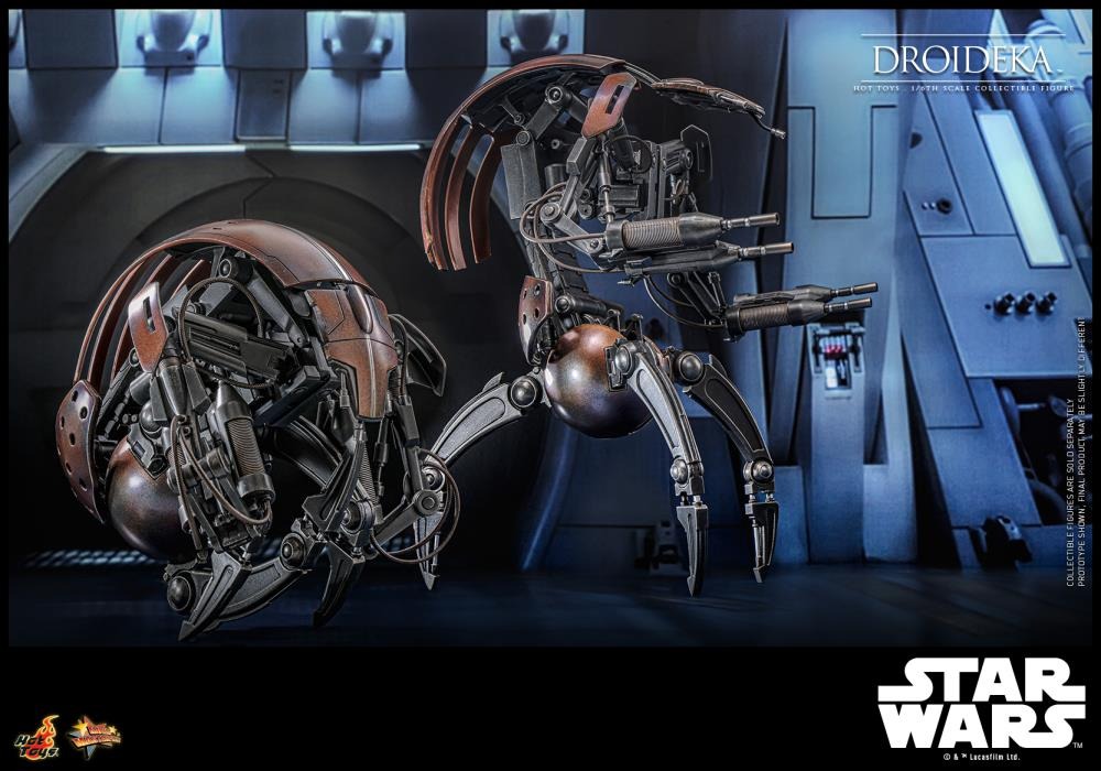 Star Wars: The Phantom Menace - Droideka 1/6th Scale Collectible Figure - MMS755