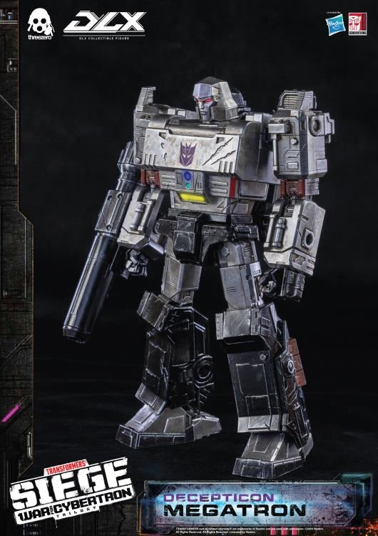 Transformers: War for Cybertron Trilogy DLX Scale Collectible Series Decepticon Megatron Action Figure (Reissue)