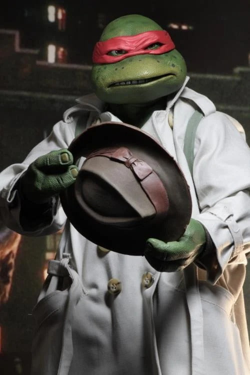 Teenage Mutant Ninja Turtles (1990 Movie) Raphael (In Disguise) 1/4 Scale Action Figure (Subpar Packaging)
