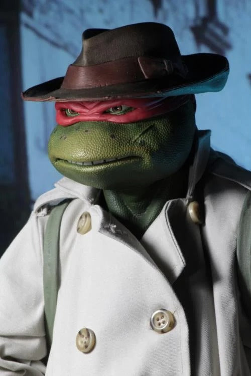 Teenage Mutant Ninja Turtles (1990 Movie) Raphael (In Disguise) 1/4 Scale Action Figure (Subpar Packaging)