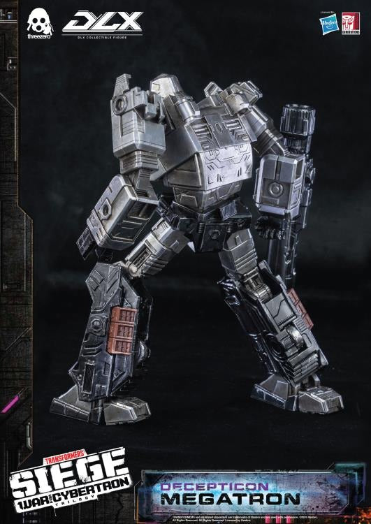 Transformers: War for Cybertron Trilogy DLX Scale Collectible Series Decepticon Megatron Action Figure (Reissue)