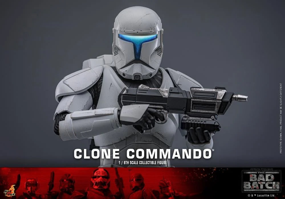 Star Wars: The Bad Batch - Clone Commando 1/6th Scale Collectible Figure - TMS131