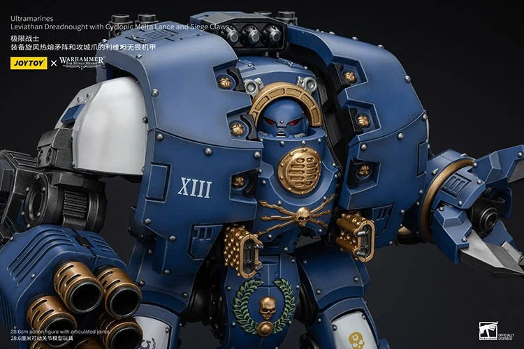 Warhammer: The Horus Heresy - Ultramarines - Leviathan Dreadnought with Cyclonic Melta Lance and Siege Claws