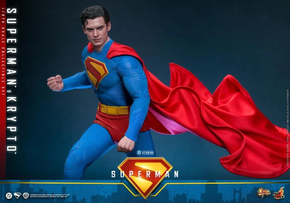 Superman (2025) - Superman & Krypto 1/6th Scale Collectible Figure Set - MMS812