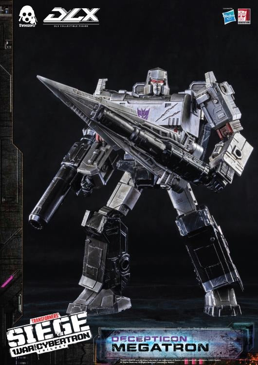 Transformers: War for Cybertron Trilogy DLX Scale Collectible Series Decepticon Megatron Action Figure (Reissue)