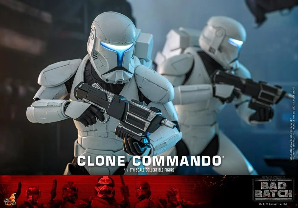 Star Wars: The Bad Batch - Clone Commando 1/6th Scale Collectible Figure - TMS131