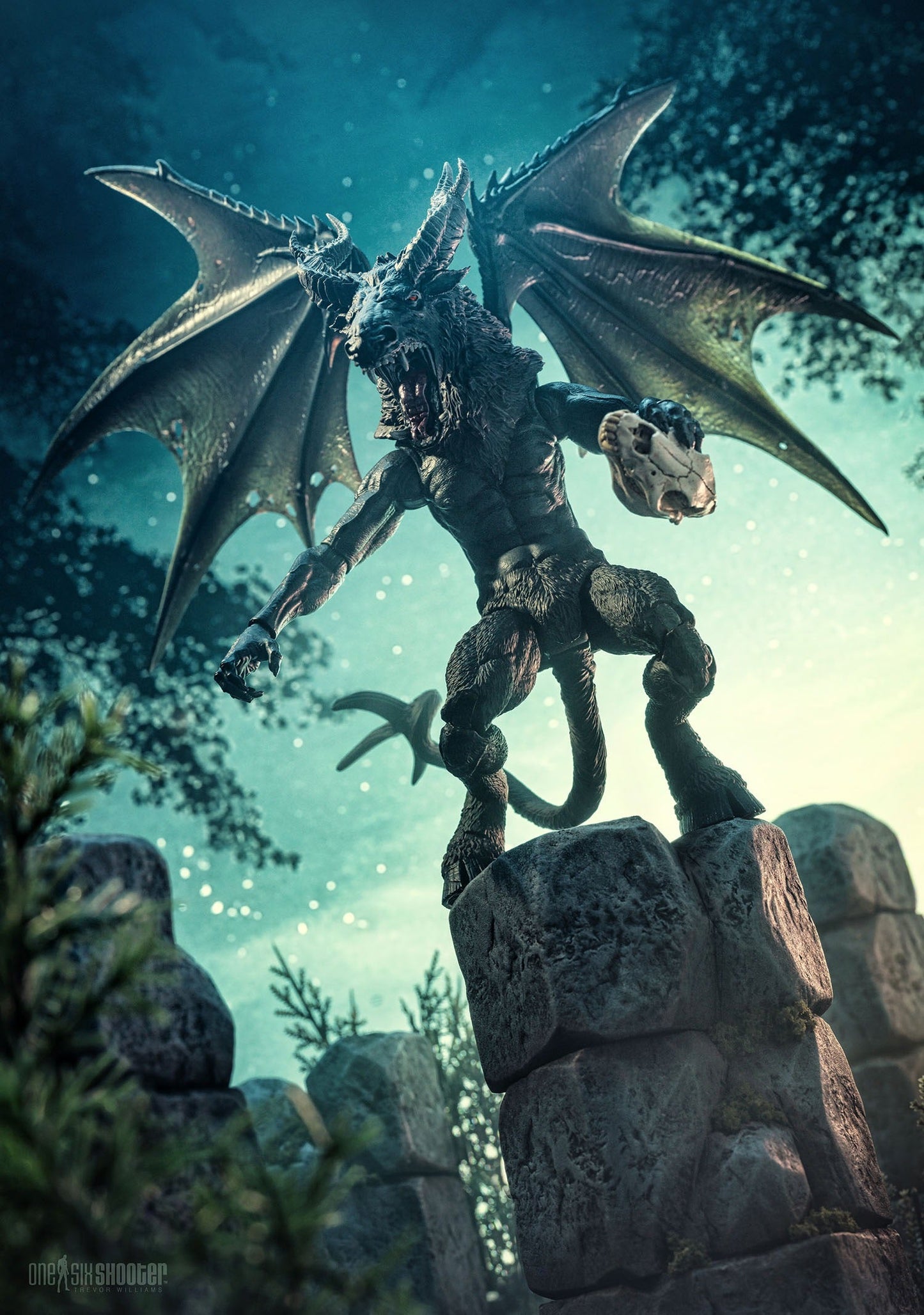 Mythic Legions - Figura Obscura - Jersey Devil
