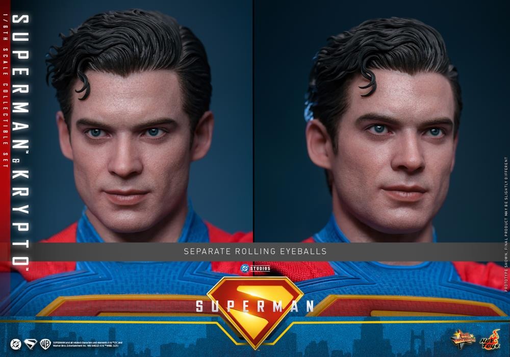 Superman (2025) - Superman & Krypto 1/6th Scale Collectible Figure Set - MMS812