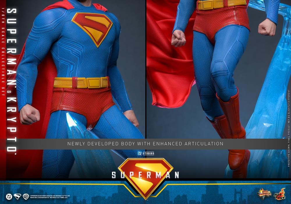 Superman (2025) - Superman & Krypto 1/6th Scale Collectible Figure Set - MMS812