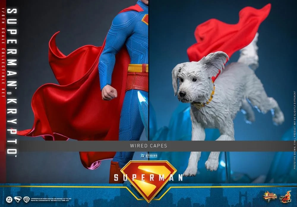 Superman (2025) - Superman & Krypto 1/6th Scale Collectible Figure Set - MMS812
