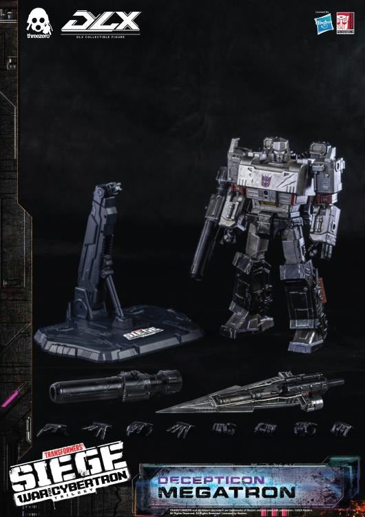 Transformers: War for Cybertron Trilogy DLX Scale Collectible Series Decepticon Megatron Action Figure (Reissue)