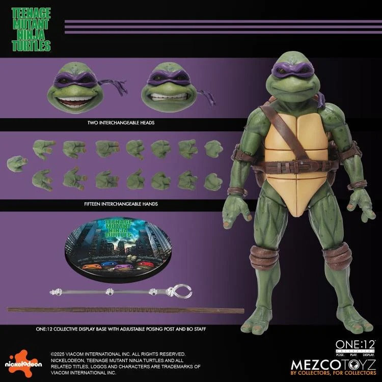 Teenage Mutant Ninja Turtles (1990) One:12 Collective Action Figure Boxed Set (preorder)