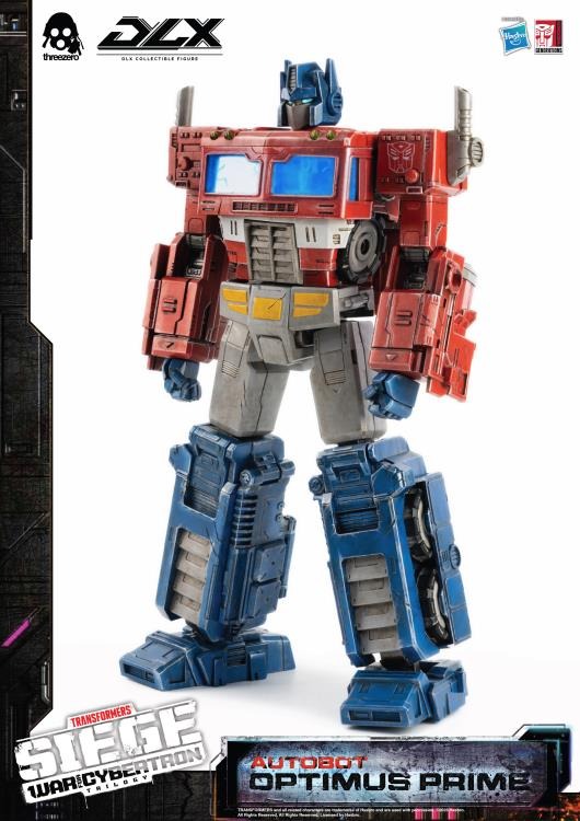 Transformers: War for Cybertron Trilogy DLX Scale Collectible Series Autobot Optimus Prime Action Figure (Reissue)