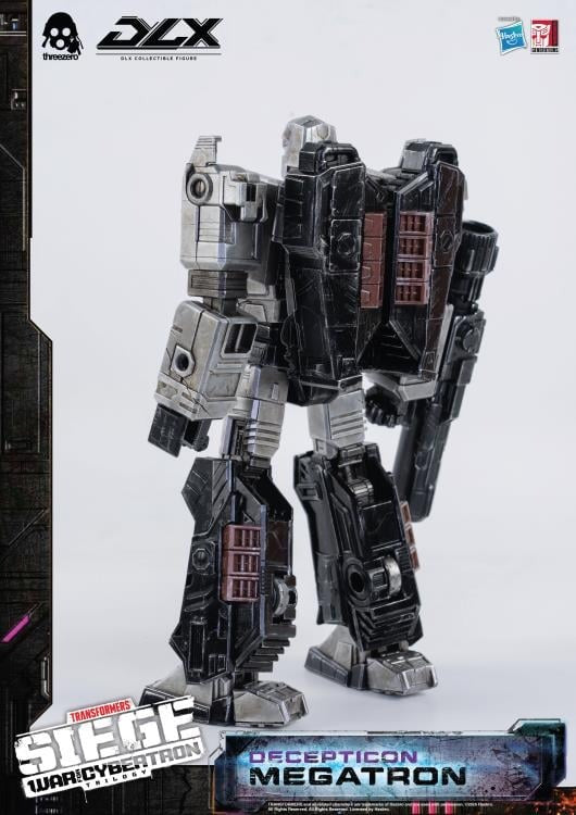 Transformers: War for Cybertron Trilogy DLX Scale Collectible Series Decepticon Megatron Action Figure (Reissue)