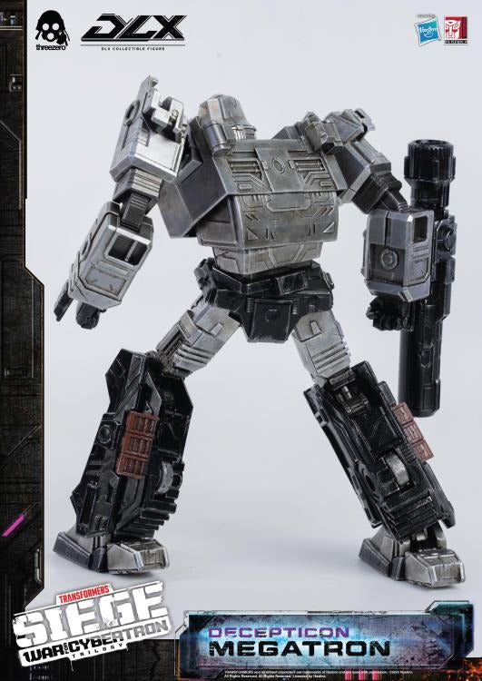 Transformers: War for Cybertron Trilogy DLX Scale Collectible Series Decepticon Megatron Action Figure (Reissue)