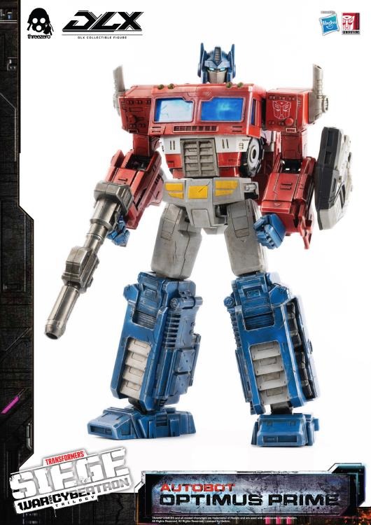 Transformers: War for Cybertron Trilogy DLX Scale Collectible Series Autobot Optimus Prime Action Figure (Reissue)