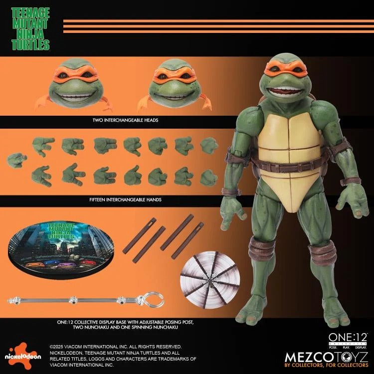 Teenage Mutant Ninja Turtles (1990) One:12 Collective Action Figure Boxed Set (preorder)