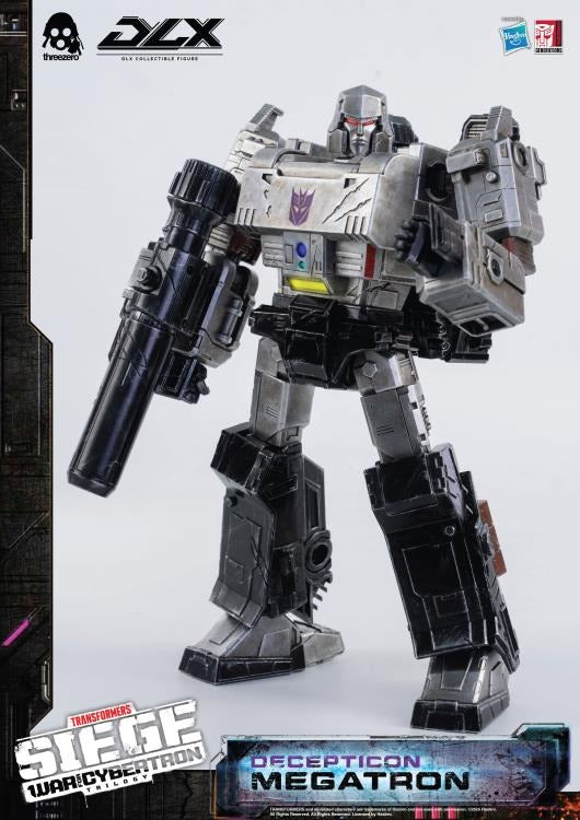 Transformers: War for Cybertron Trilogy DLX Scale Collectible Series Decepticon Megatron Action Figure (Reissue)