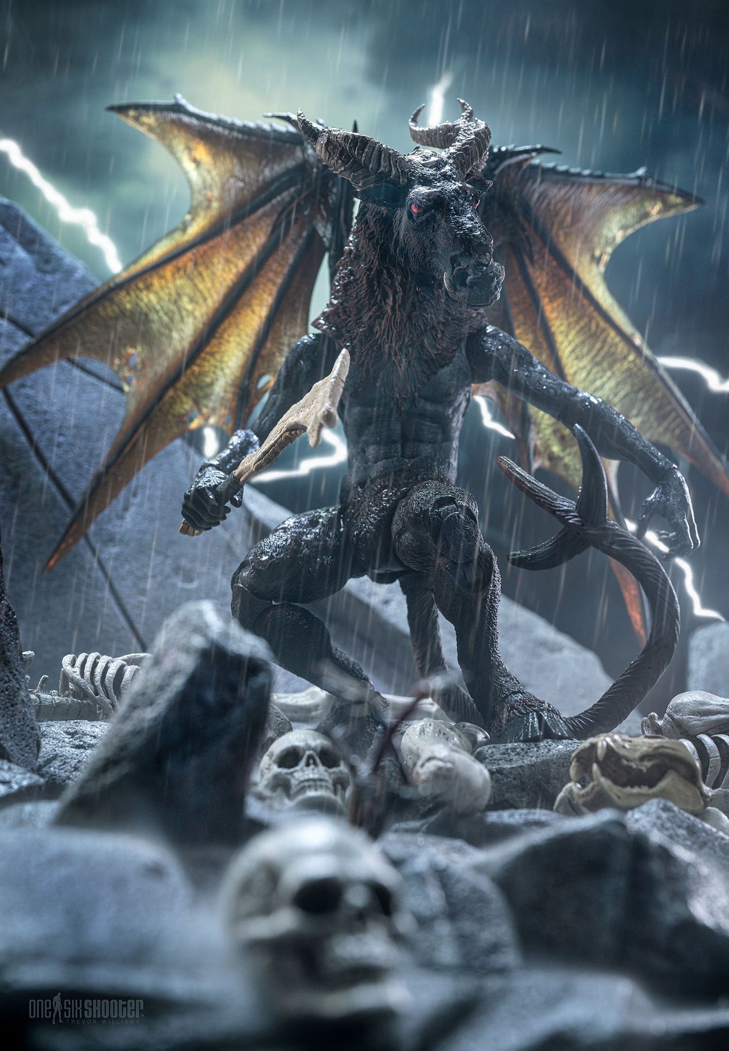 Mythic Legions - Figura Obscura - Jersey Devil