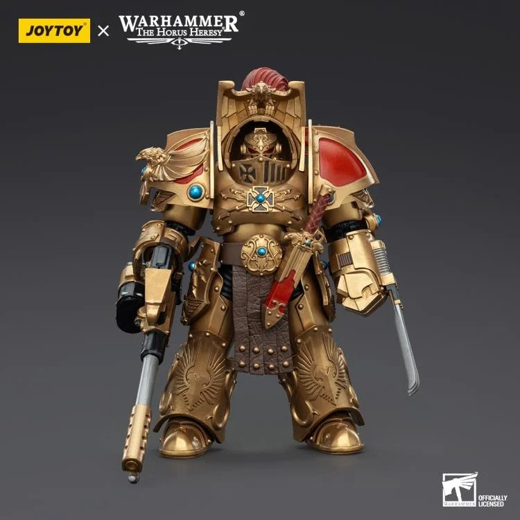 Warhammer: The Horus Heresy Legio Custodes Aquilon Terminator Squad Aquilon with Infernus Firepike
