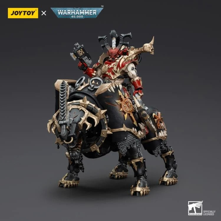 Warhammer 40K - World Eaters - Lord Invocatus with Khrone Juggernaut Daemon