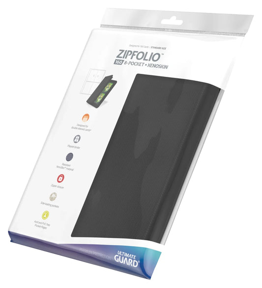 Ultimate Guard - Zipfolio Xenoskin 8 Pocket Binder - Monocolour