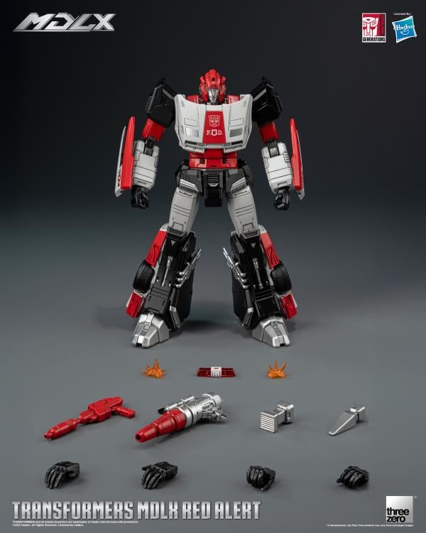 Transformers MDLX Articulated Figure Series Red Alert (preorder Dec 2025)