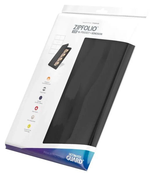 Ultimate Guard - Zipfolio Xenoskin 16 Pocket Binder - Monocolour