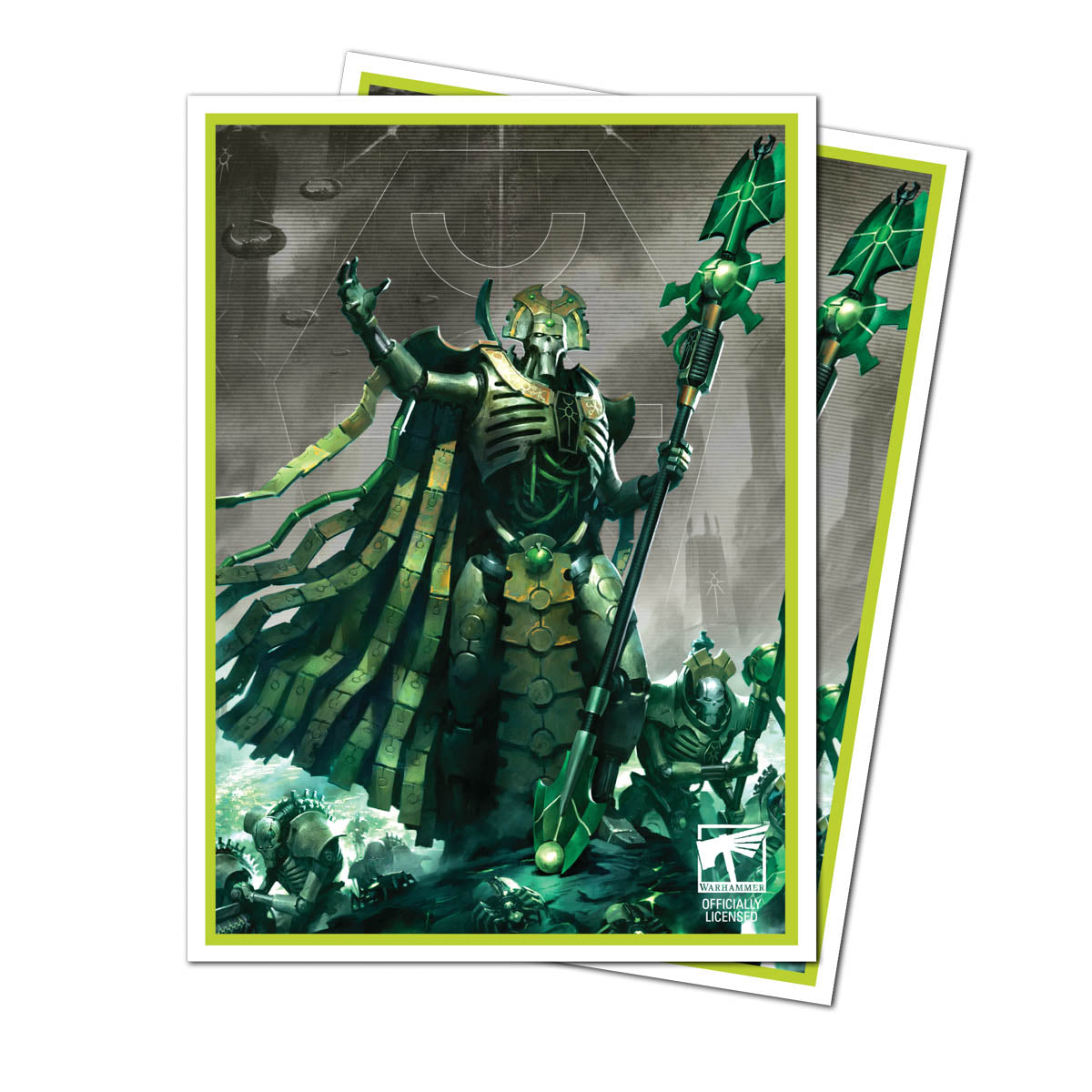 Ultra Pro - Necrons - 105ct Apex Deck Protector Sleeves for Warhammer 40,000