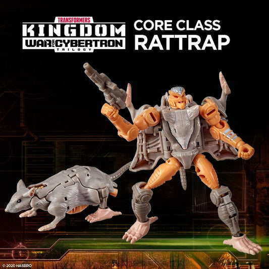 Transformers  rat trap War for Cybertron Kingdom CORE RATTRAP