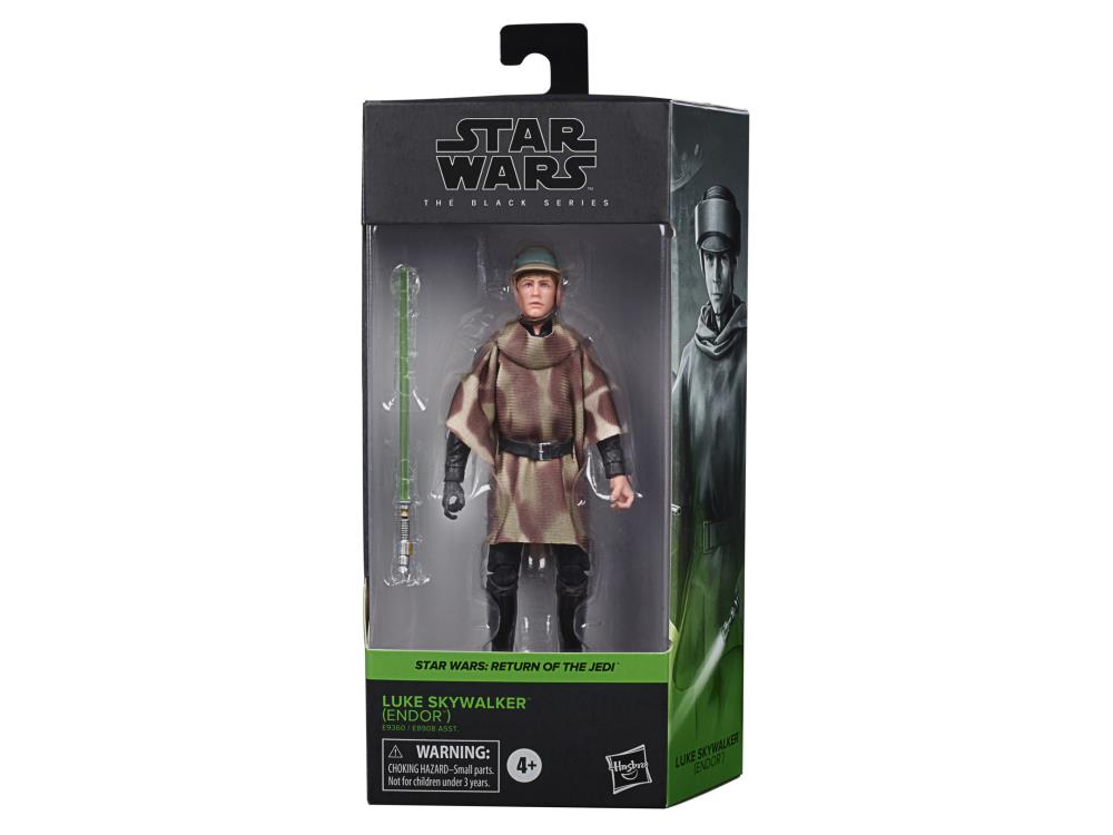 Star Wars The Black Series Luke Skywalker Endor 6 Inch Action Figure