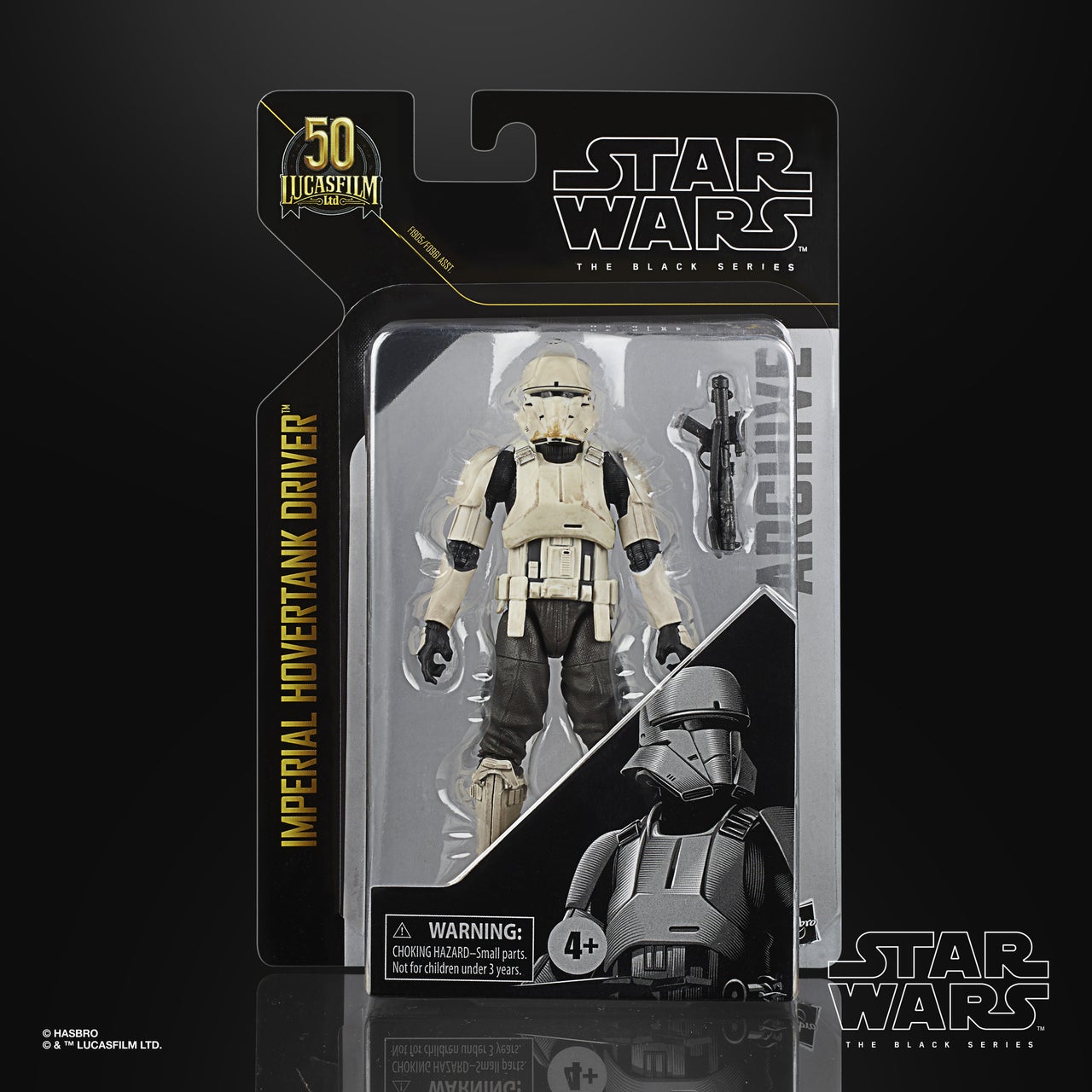 Star Wars The Black Series Archive Imperial Hovertank Driver 6-Inch-Scale Lucasfilm 50th Anniversary Action Figure (SubStandard Packaging)