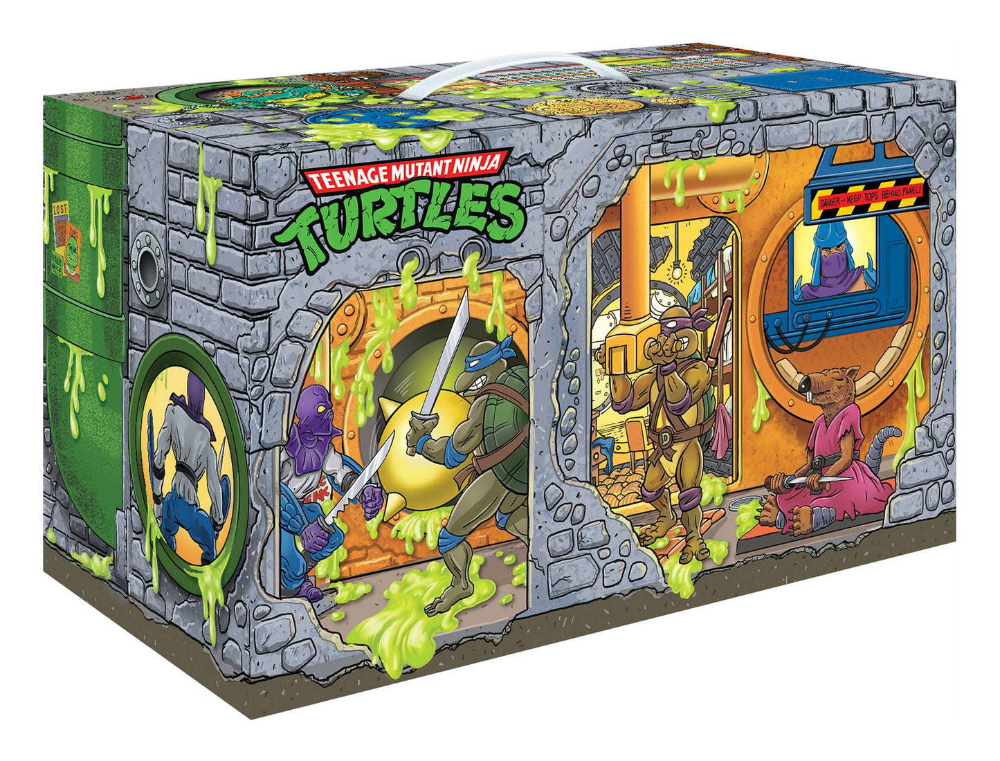 Teenage Mutant Ninja Turtles Sewer Lair Rotocast Action Figure 6-Pack