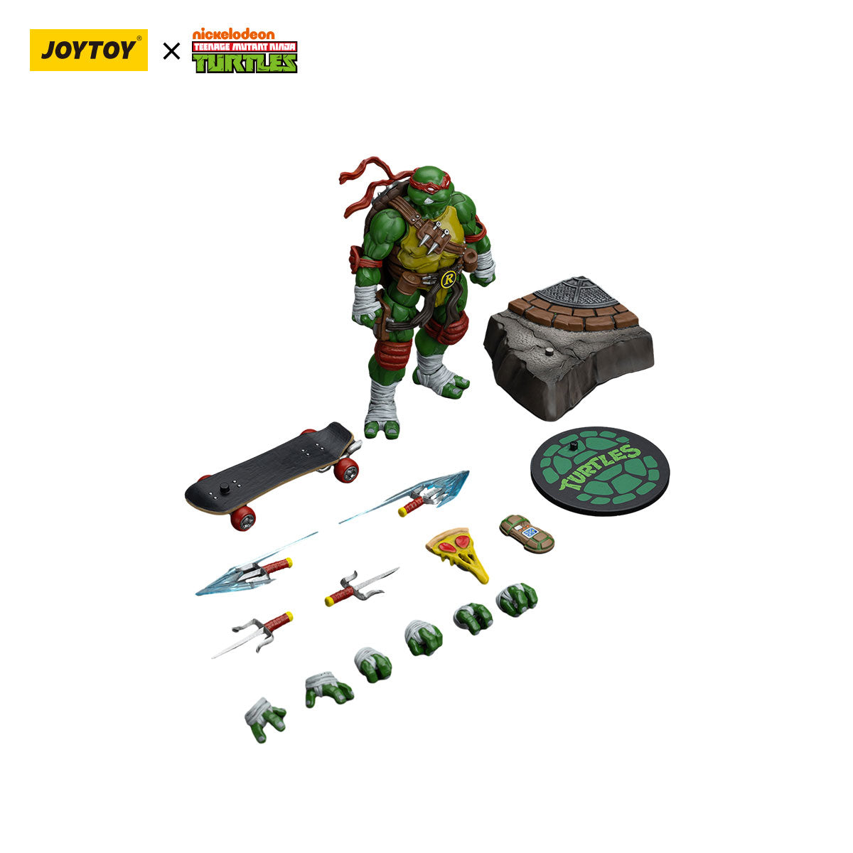 TMNT - 1/18 Scale Teenage Mutant Ninja Turtles - SET OF 4