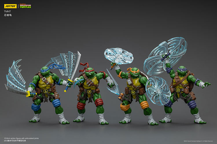 TMNT - 1/18 Scale Teenage Mutant Ninja Turtles - SET OF 4