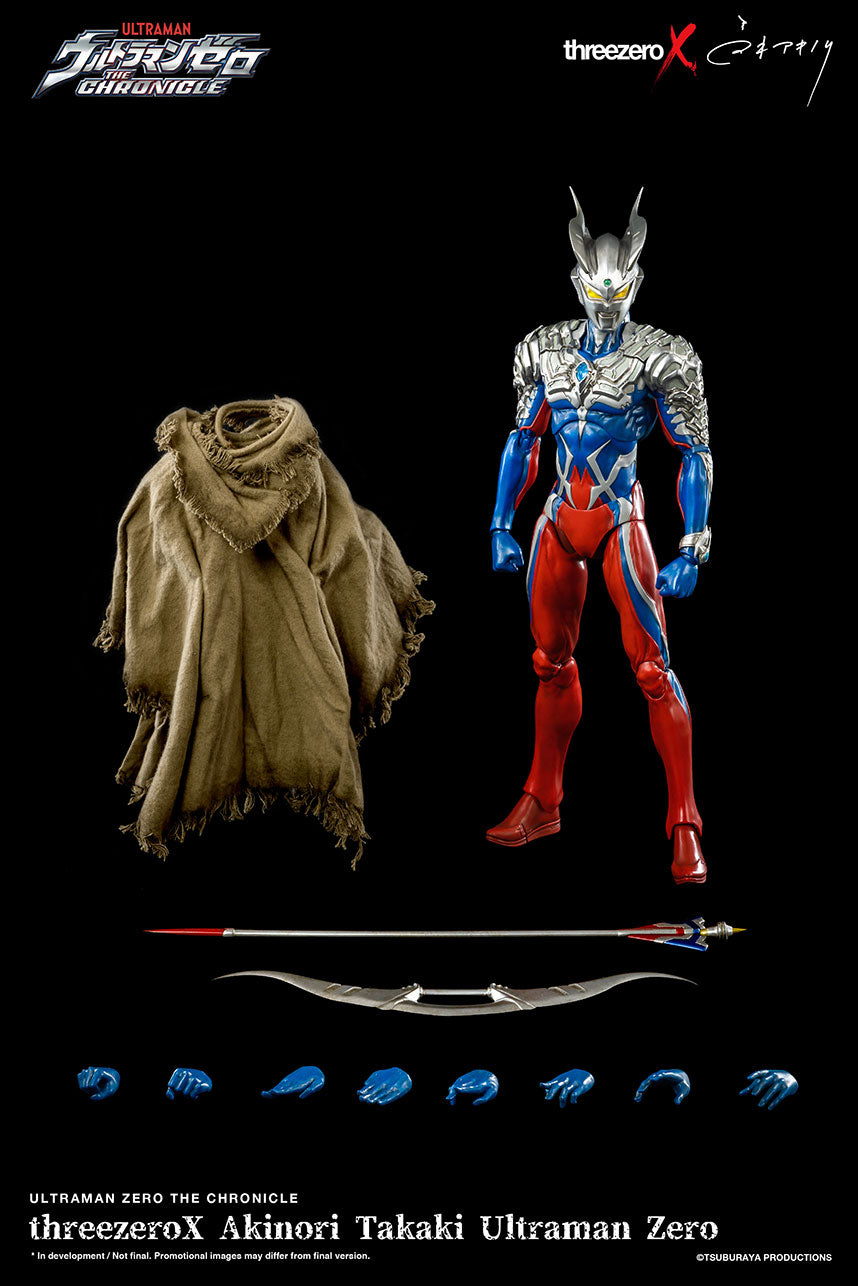 Ultraman Zero - threezero - X Akinori Takaki