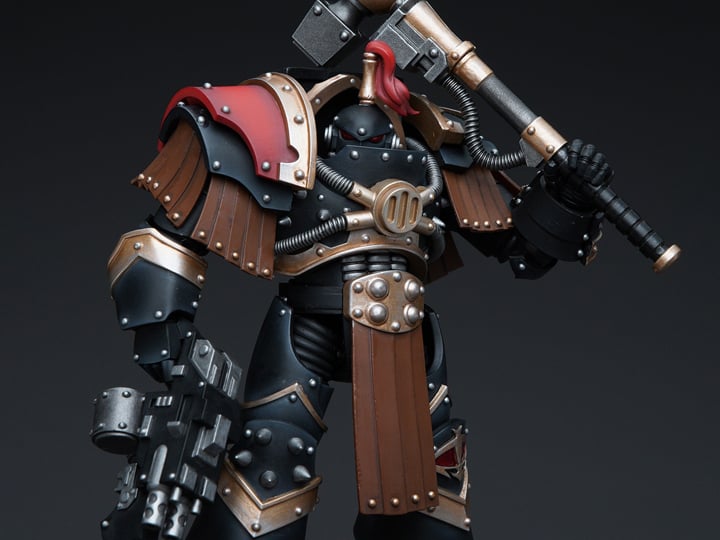 Warhammer 40K - Sons of Horus Justaerin Terminator Squad -with Thunder Hammer 1/18 Scale Action Figure