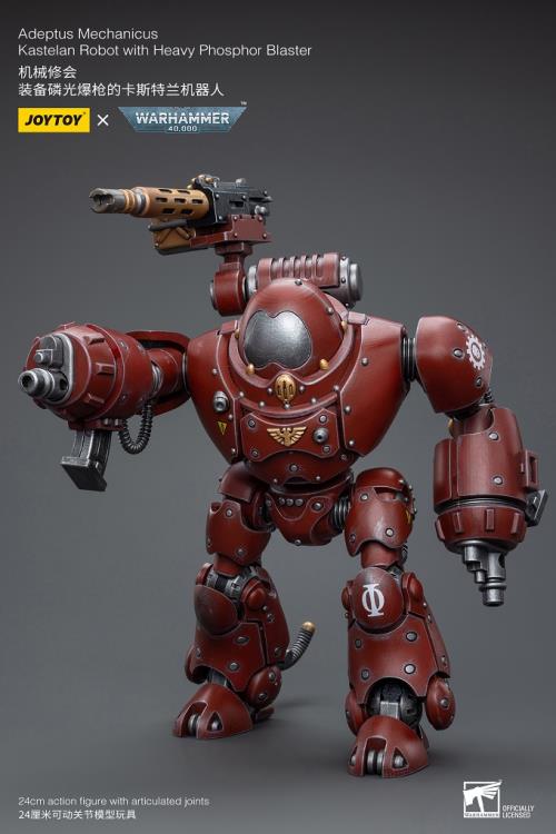 Warhammer 40K - Adeptus Mechanicus - Kastelan Robot with Heavy Phosphor Blaster