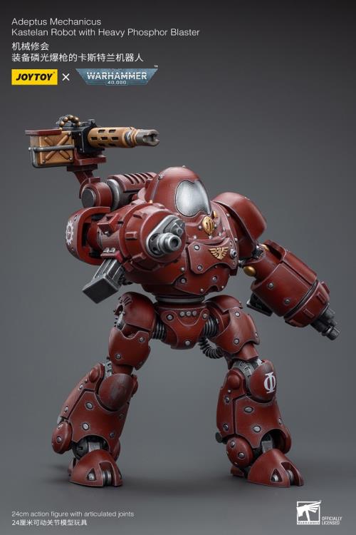 Warhammer 40K - Adeptus Mechanicus - Kastelan Robot with Heavy Phosphor Blaster
