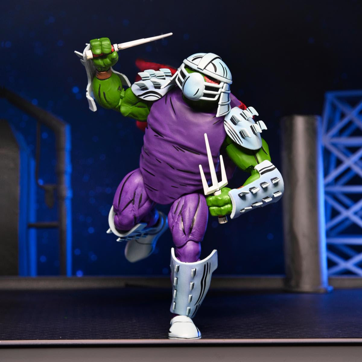Teenage Mutant Ninja Turtles (Mirage Comics) - 7" Scale Action Figure - Raphael as Shredder