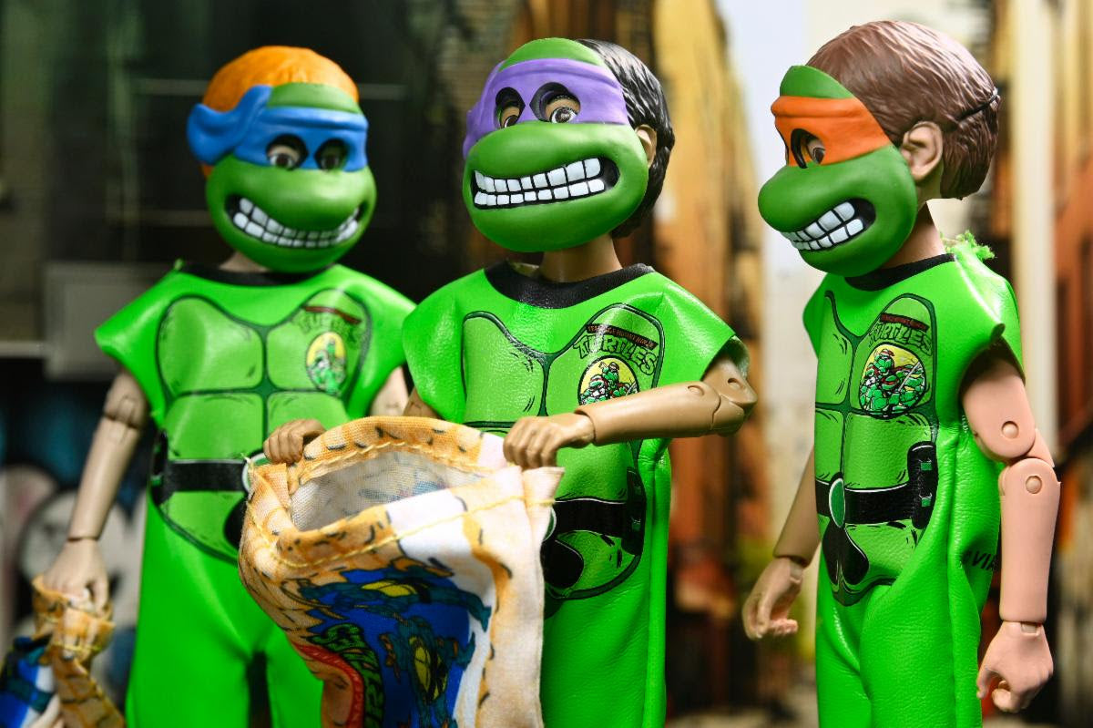 Teenage Mutant Ninja Turtles (1987 Cartoon) x Ben Cooper - 6" Clothed Figure - 7 Figures