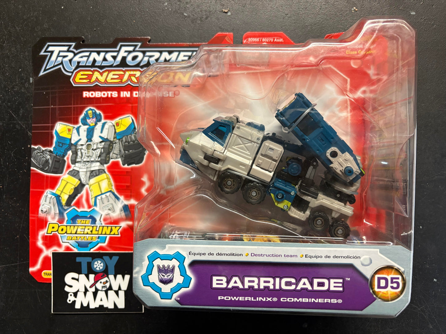 Transformers Energon Barricade