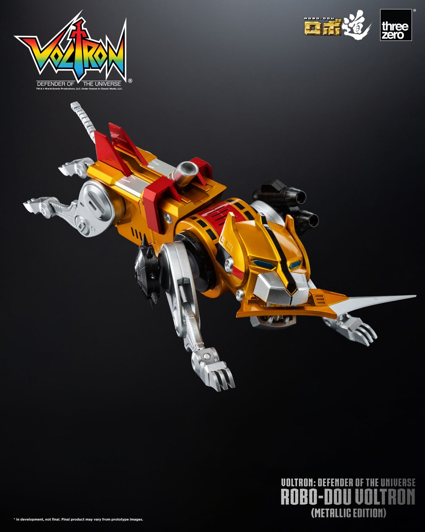 Voltron: Defender of the Universe ROBO-DOU Voltron (Metallic Edition)