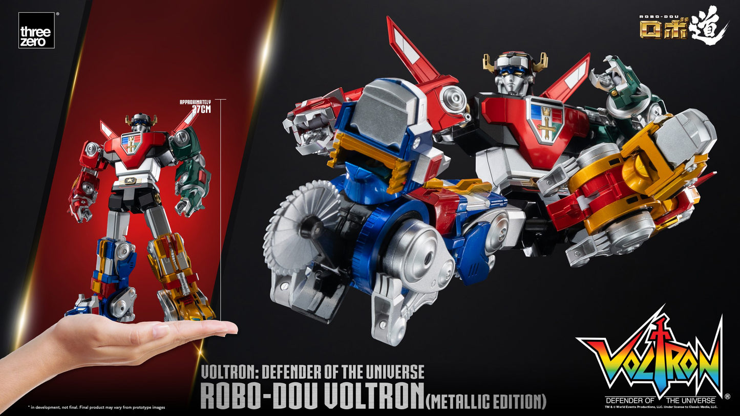 Voltron: Defender of the Universe ROBO-DOU Voltron (Metallic Edition)