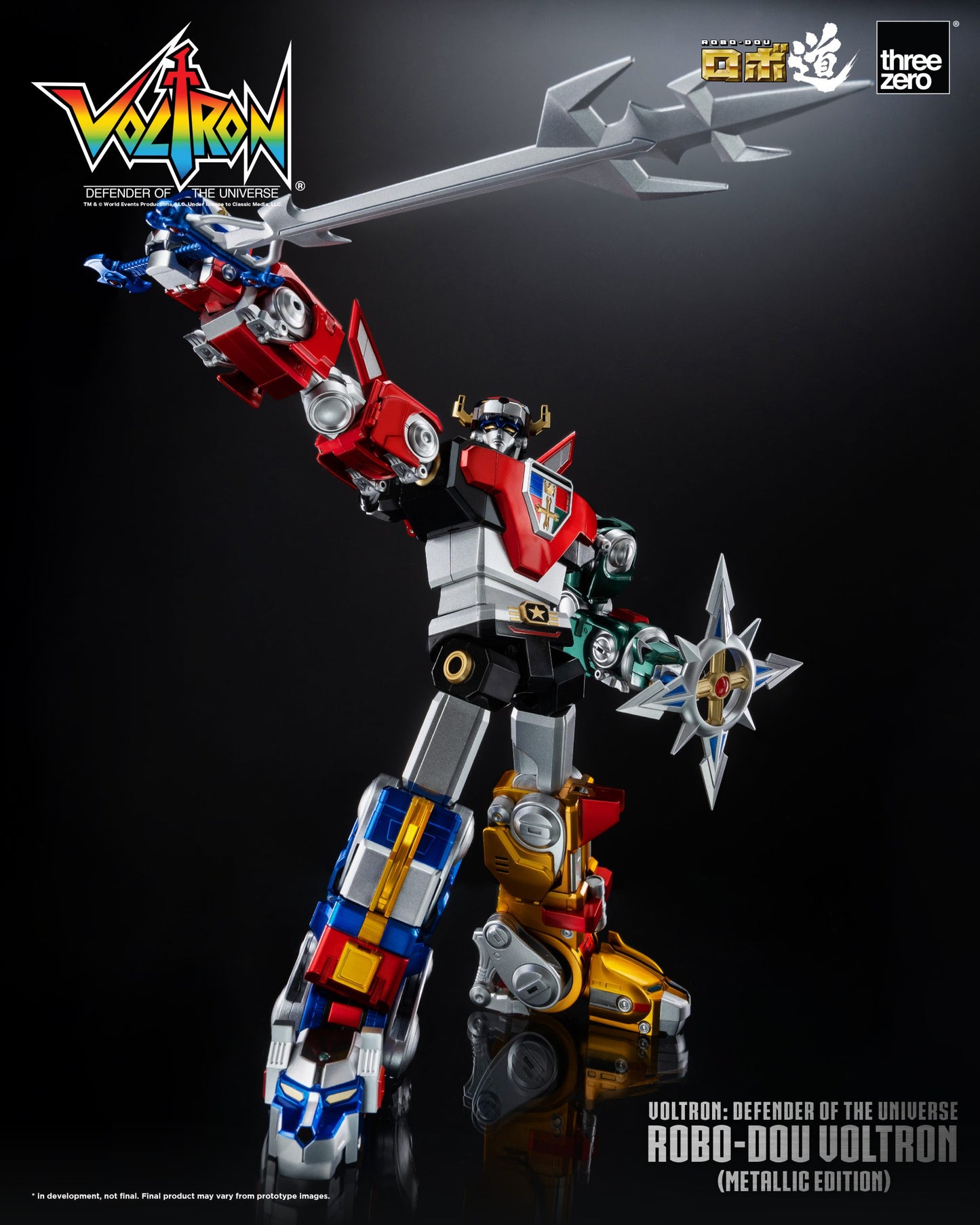 Voltron: Defender of the Universe ROBO-DOU Voltron (Metallic Edition)